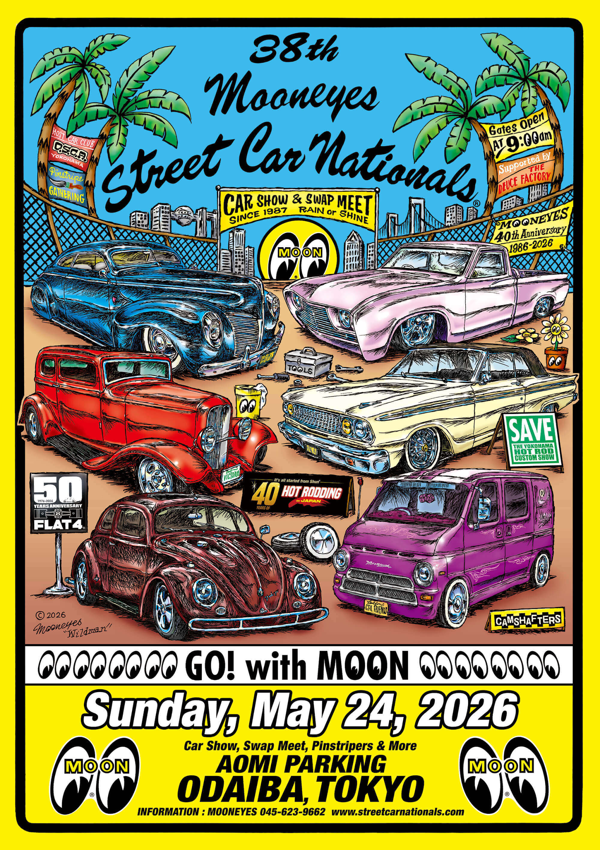 38th MOONEYES Street Car Nationals®