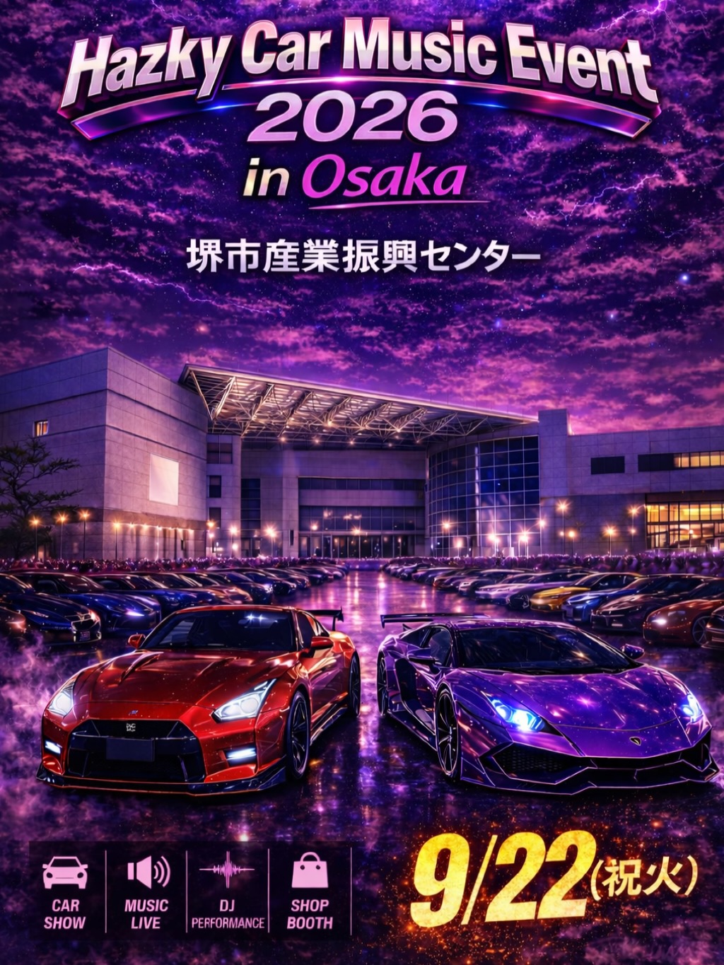 Hazky Car Music Event 2026 in Osaka