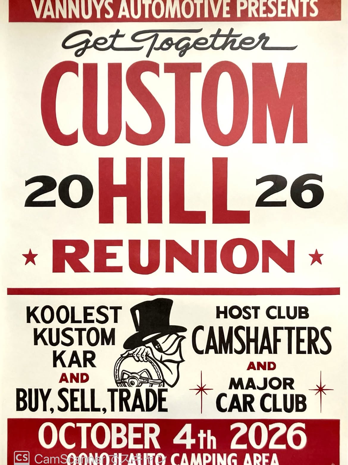 VANNUYS AUTOMOTIVE PRESENT KUSTOM HILL REUNION 2026