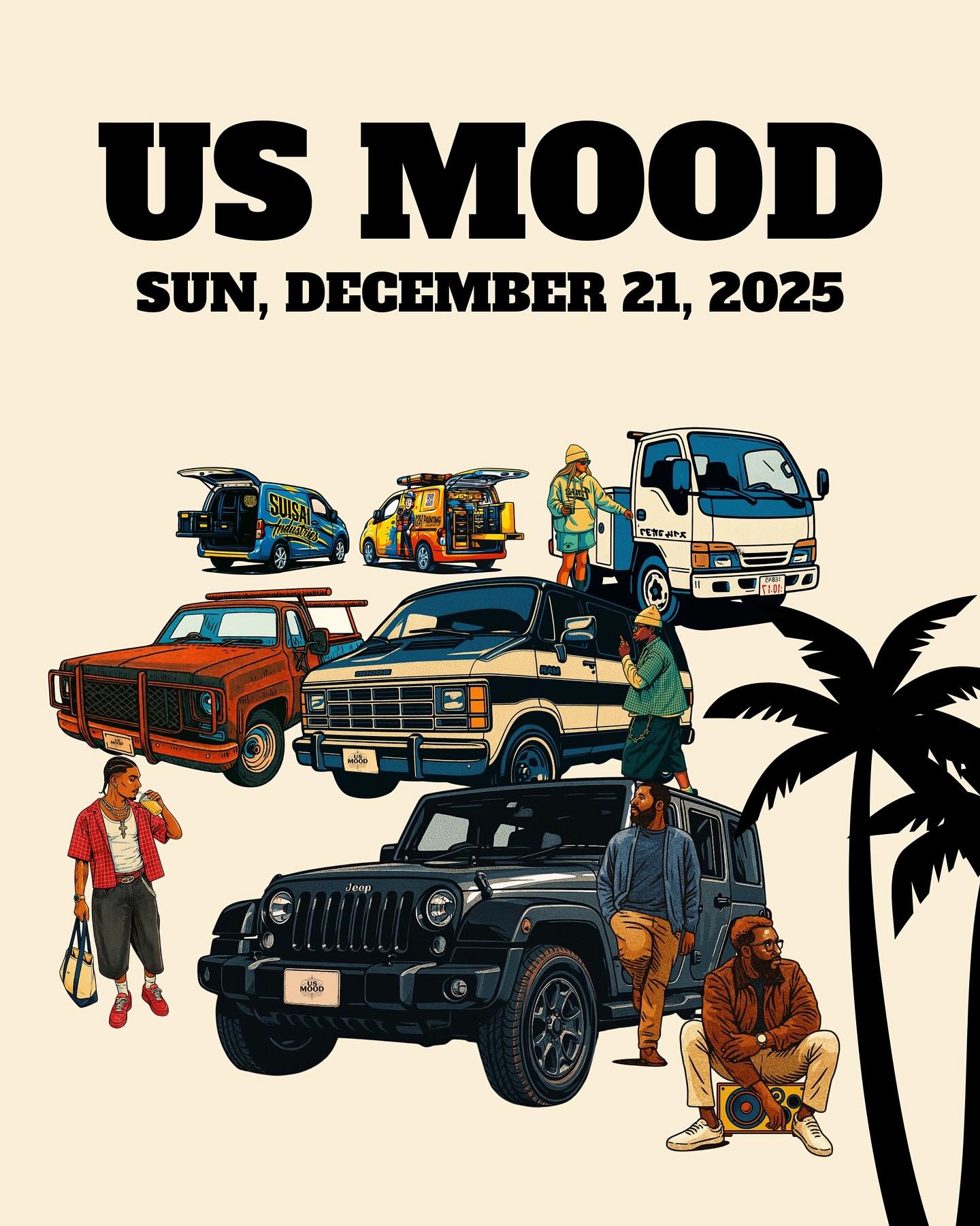 "US MOOD 2025 " SWAP MEET × CAR SHOW